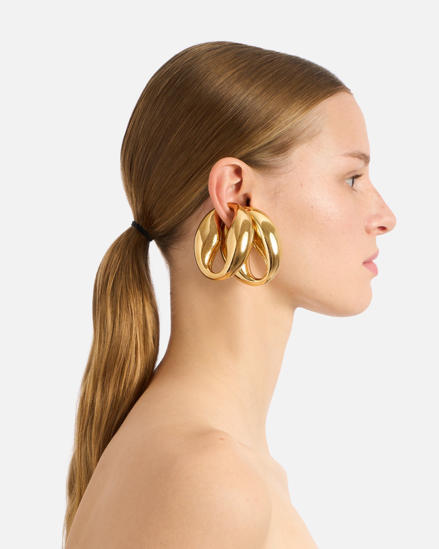 Coffee Bean Ear Cuffs – Sculptural Statement Ear Jewelry | Hugo Kreit
