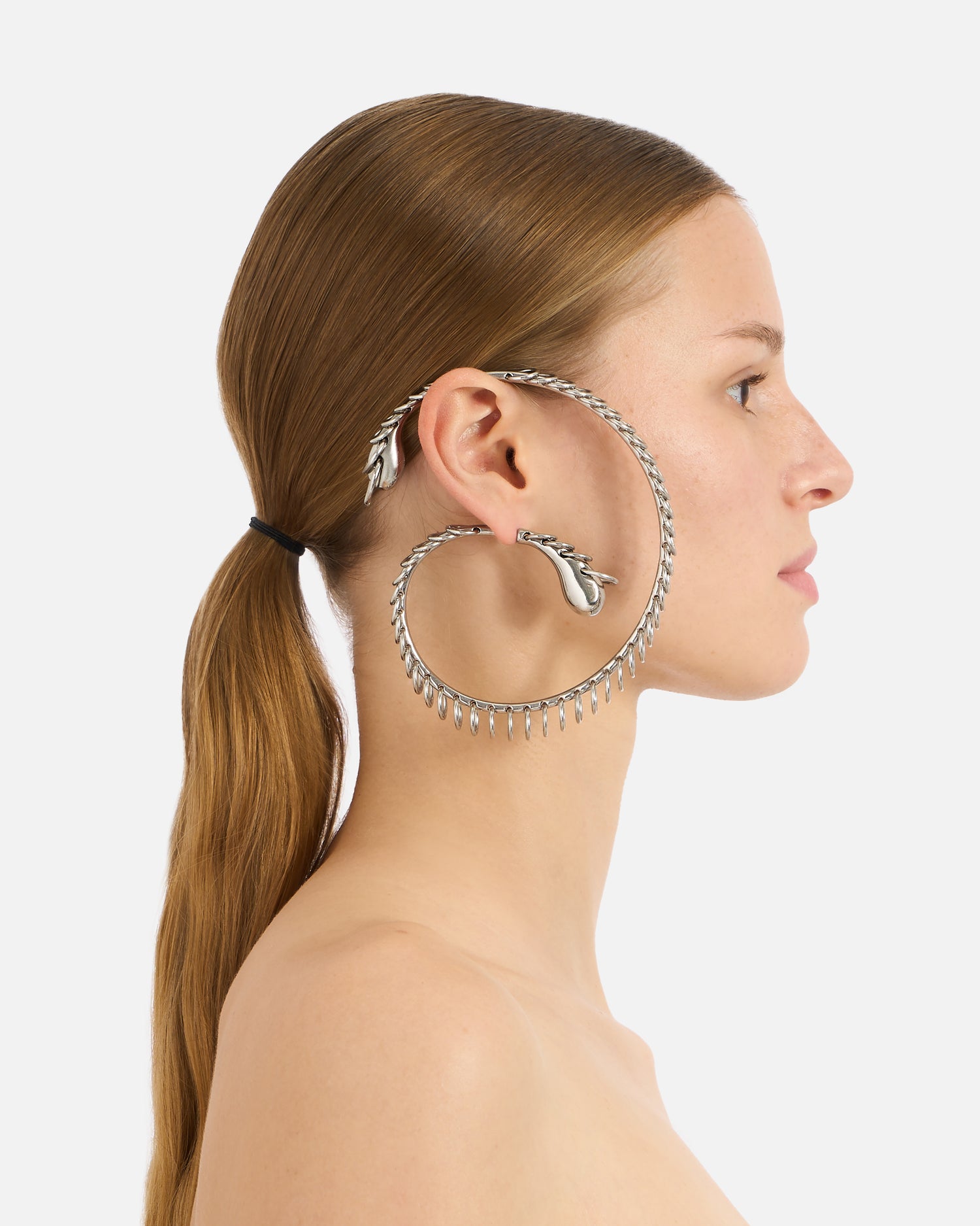Coffee Bean Ear Cuffs – Sculptural Statement Ear Jewelry | Hugo Kreit