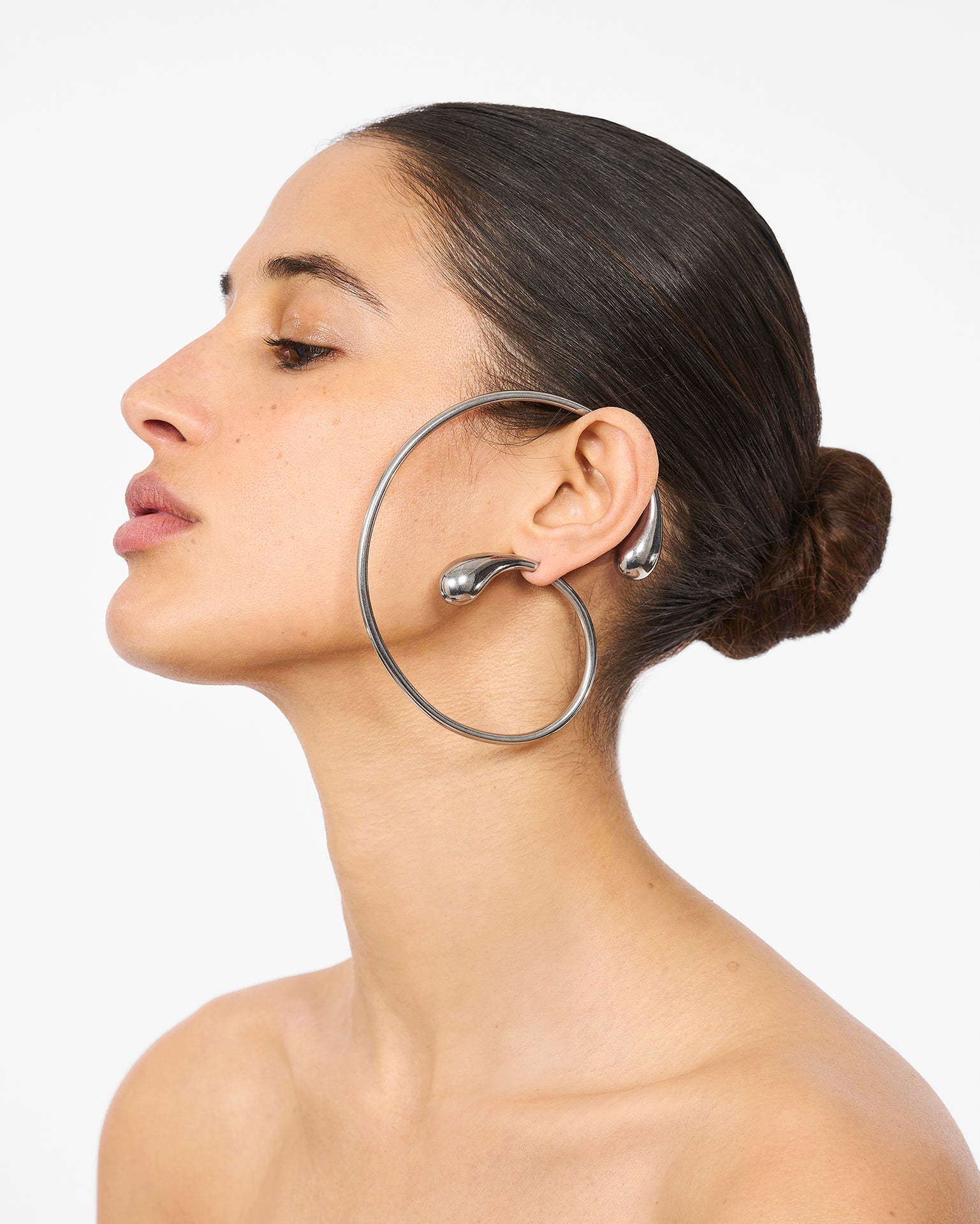 Pistil Mega Hoops – Oversized Sculptural Hoop Earrings | Hugo Kreit